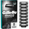 Gillette Сменные картриджи для бритья (лезвия) мужские  Mach3 Charcoal 8 шт (8700216085472) - зображення 1