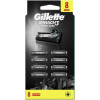 Gillette Сменные картриджи для бритья (лезвия) мужские  Mach3 Charcoal 8 шт (8700216085472) - зображення 6