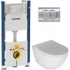 Geberit Duofix Delta 458.126.00.1+Quarter Bath Concorde 70CO03052 - зображення 1