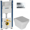 Geberit Duofix Delta 458.126.00.1+Quarter Bath Cross Grand 70CG03052.00.1.3.01 - зображення 1