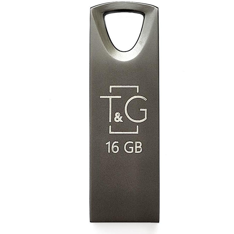 T&G 16 GB 117 Metal Series Black (TG117BK-16G) - зображення 1