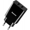 Baseus Speed Mini Dual U Charger 10.5W Black (CCFS-R01) - зображення 2