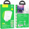 Hoco N31 Leader PD100W, QC3.0 White - зображення 2