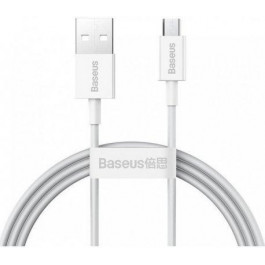   Baseus USB to Micro USB Superior Series 1m White (CAMYS-02)