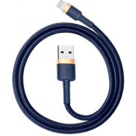   Baseus cafule Cable USB For iP 1.5A 2m Gold+Blue (CALKLF-CV3)