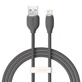   Baseus Jelly Liquid Silica Gel Fast Charging Data Lightning Cable 2m Black (CAGD000101)