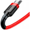 Baseus Cafule Cable USB For MicroUSB 2.4A 1M Red (CAMKLF-B09) - зображення 3