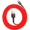 Baseus Cafule Cable USB For MicroUSB 2.4A 1M Red (CAMKLF-B09) - зображення 4