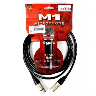 KLOTZ M1 PRIME MICROPHONE CABLE 3 M - зображення 1