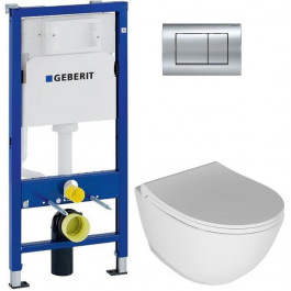   Geberit Duofix 458.103.00.1+Quarter Bath Concorde 70CO03052.00.1.3.01