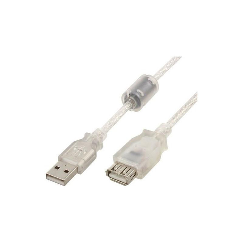 Cablexpert USB 2.0 AM/AF 0.75m (CCF-USB2-AMAF-TR-0.75M) - зображення 1