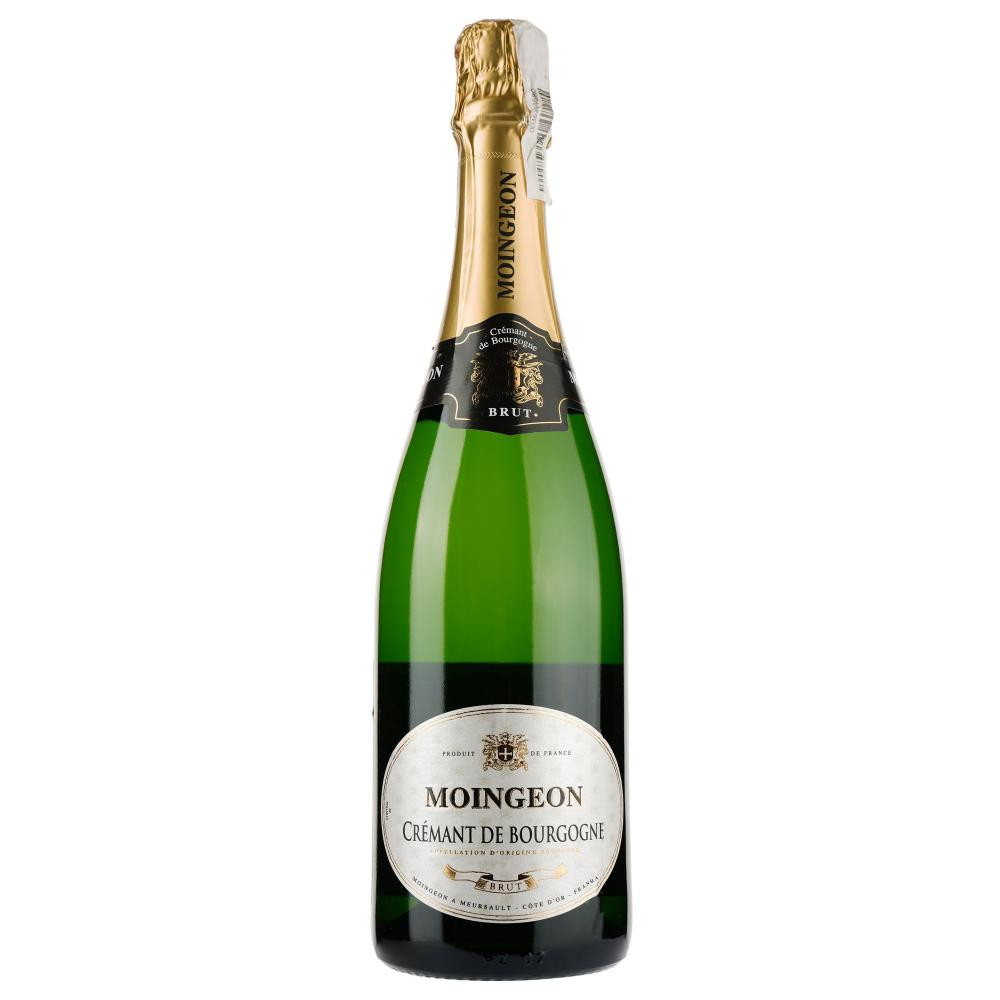 Les Grands Chais de France Ігристе вино  Cremant de Bourgogne Moingeon, біле, брют, 12%, 0,75 л (3120581448002) - зображення 1