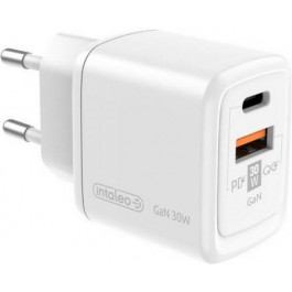   Intaleo 30W USB-C PD+USB-A QC 3.0 white (1283126578274)