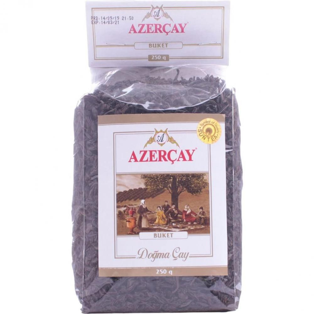 Azercay Чай чорний  Buket крупнолистовий, 250 г (792125) (4760062101775) - зображення 1