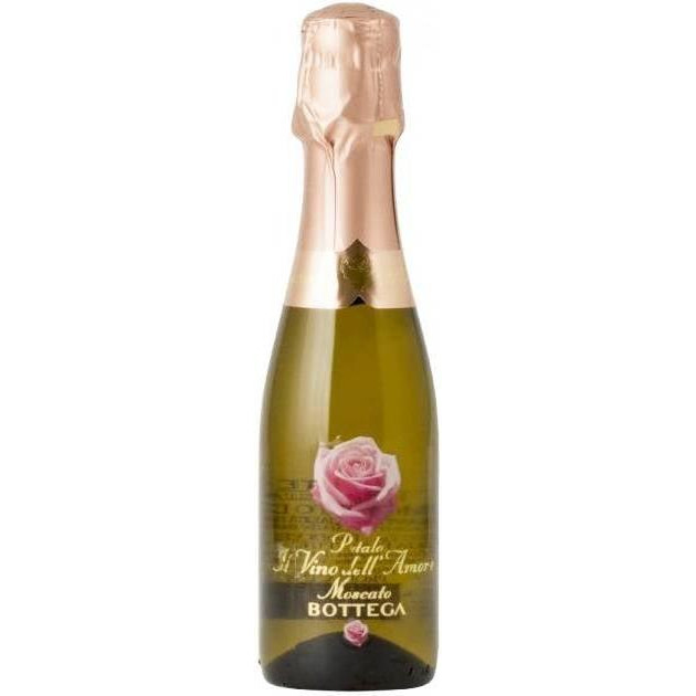 Bottega Вино ігристе  Petalo Il Vino Amore Moscato, 0,2 л (8005829230135) - зображення 1