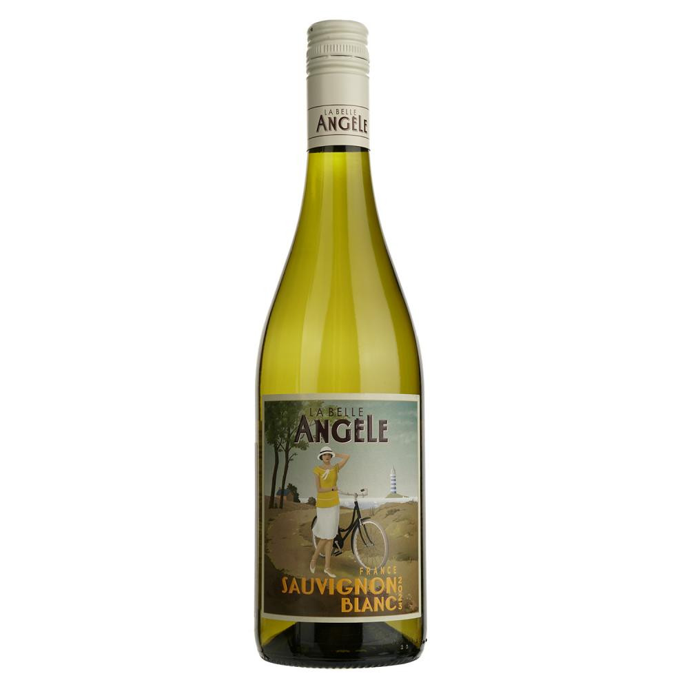 Badet Clement Вино Вино La Belle Angele Sauvignon Blanc біле сухе 0,75 л сухе тихе біле (3525490097226) - зображення 1