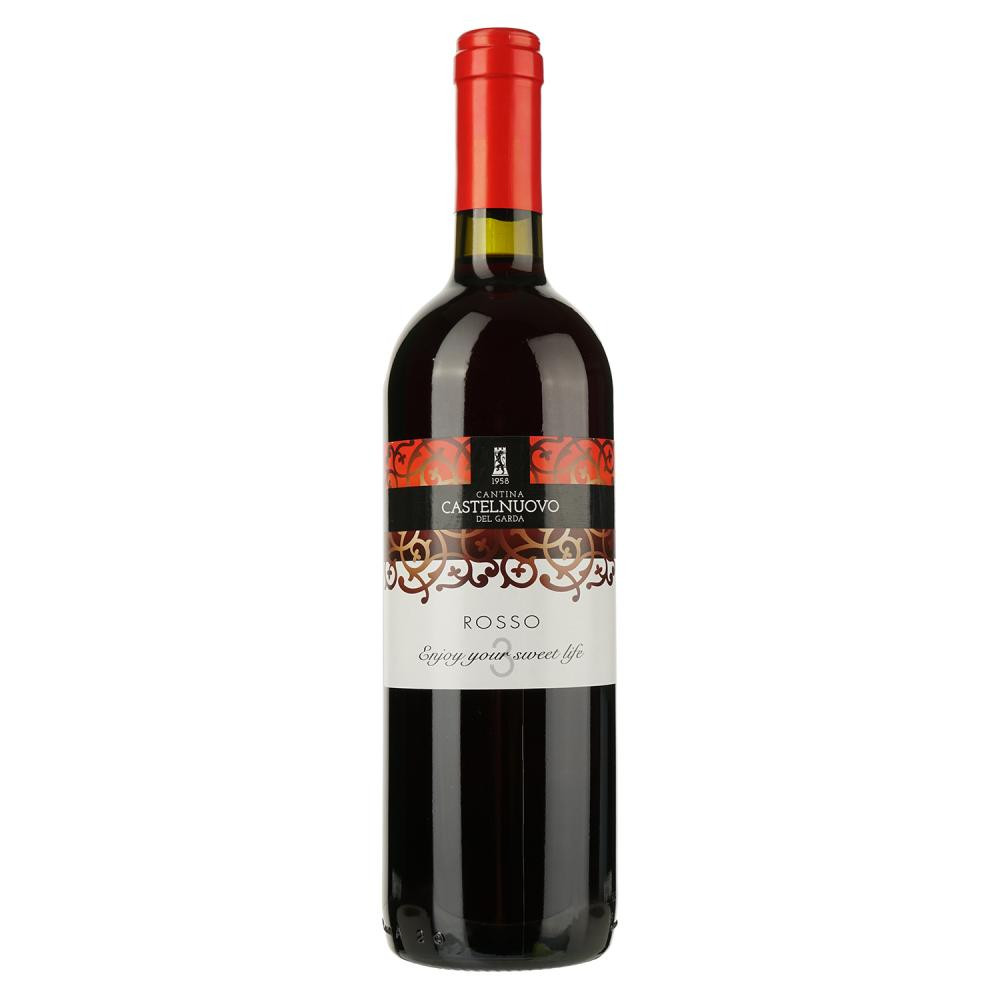 Castelnuovo Вино  Vino Rosso 0,75 л напівсолодке тихе червоне (8003373171607) - зображення 1