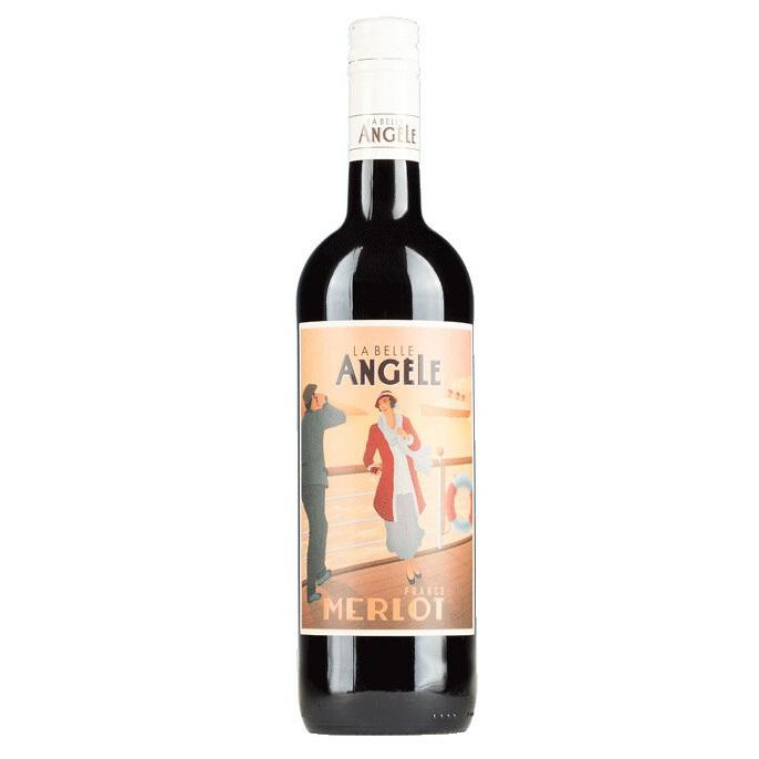 Badet Clement Вино La Belle Angele Merlot 0,75 л сухе тихе червоне (3525490097202) - зображення 1