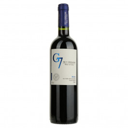   Carta Vieja Вино G7 Merlot 0,75 л сухе тихе червоне (7804310546257)