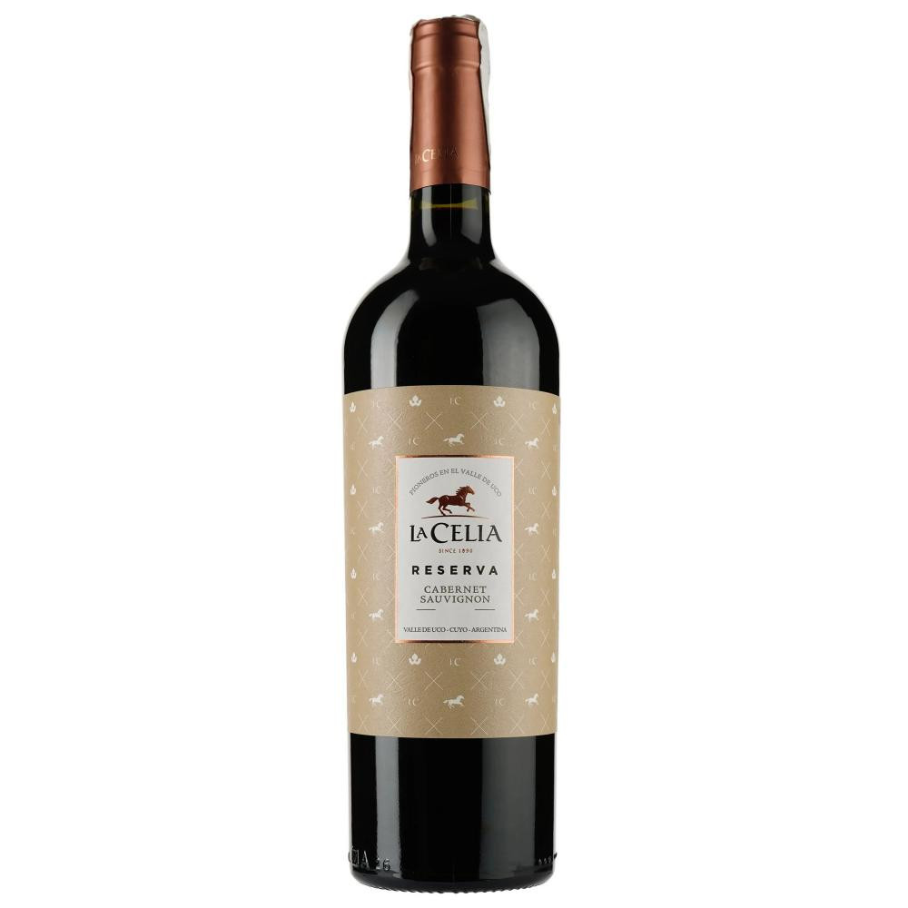 Finca La Celia Вино  Reserva Cabernet Sauvignon 0,75 л сухе тихе червоне (7798141877027) - зображення 1