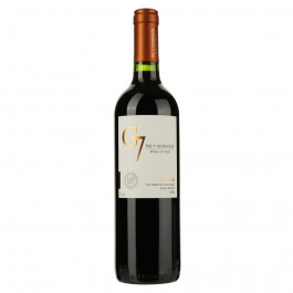   Carta Vieja Вино G7 Carmenere 0,75 л сухе тихе червоне (7804310548985)