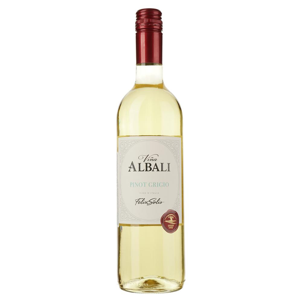 Felix Solis Avantis Вино  Vina Albali Pinot Grigio 0,75 л сухе тихе біле (8410702050418) - зображення 1