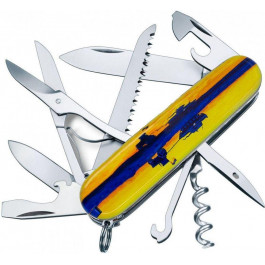   Victorinox Huntsman Ukraine Марка з трактором (1.3713.3_T3110p)