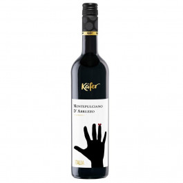   Peter Mertes Вино  Kafer Montepulciano d`Abruzzo Italy 0,75 л сухе тихе червоне (4003301031281)