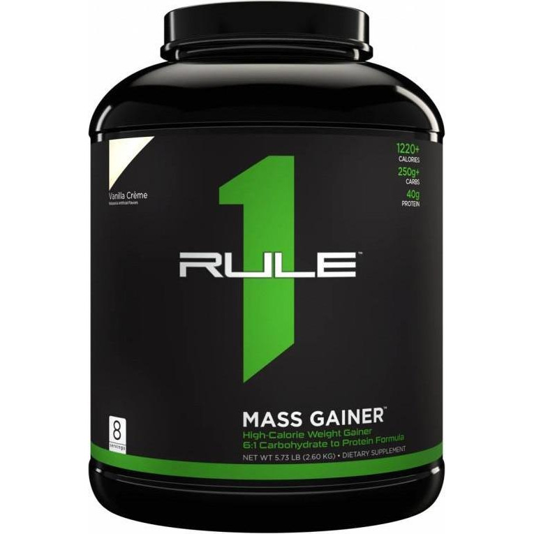 Rule One Proteins R1 Mass Gainer 2590 g /8 servings/ Strawberries & Creme - зображення 1