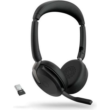 JABRA Evolve2 65 Flex Stereo USB-A UC WLC Black (26699-989-989) - зображення 1