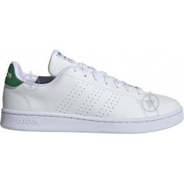   Adidas Кеды  Advantage GZ5300 47.5 (12UK) 30.5 см Ftwwht/Ftwwht/Green (4064047692198)