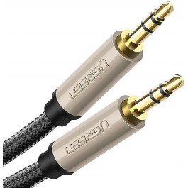   UGREEN AV125 3.5mm Male to 3.5mm Male Braided Audio Cable mini-jack 3.5 мм 3м Gray (10605)