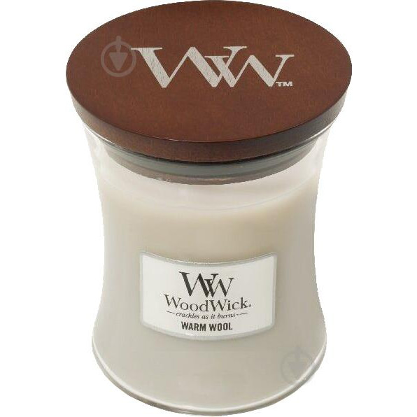 WoodWick Свеча ароматическая  Mini Warm Wool 85 г (5038581056678) - зображення 1