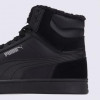 PUMA Чорні чоловічі кеди  Shuffle Mid Fur 387609/01 - зображення 4