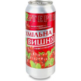   Тетерів Пиво  Тетерів Хмільна вишня, 8%, з/б, 0,5 л (803780) (4820046963604)