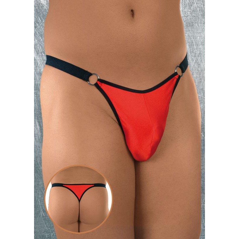 SoftLine Стринги SoftLine Thong 4425 мужские красные (5591442530) - зображення 1