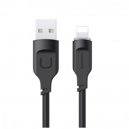   USAMS US-SJ565 Lightning 2.4A Charging & Data Cable Lithe Series 1.2m Black (SJ565USB01)