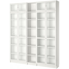   IKEA BILLY/OXBERG витрина 200x30h237 bialy (490.178.34)