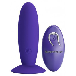   Pretty Love Remote Control Vibrating Plug Youth, фіолетова (6959532328554)