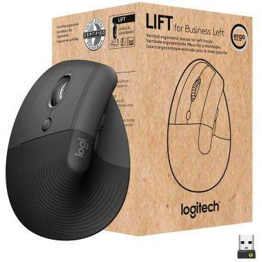 Logitech Lift for Business Left Graphite (910-006495) - зображення 1