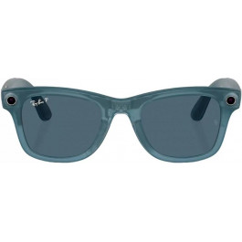   Ray-Ban Смарт-окуляри Meta Wayfarer Matte Jeans Frame Dusty Blue Lenses (RW4006 67552V 50-22)