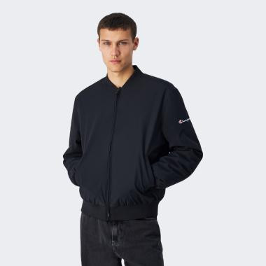 Champion Чорна чоловіча куртка  bomber jacket cha220344-NBK/DAG XL - зображення 1