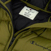 Champion Оливкова чоловіча куртка  hooded jacket cha220342-GNUM/NBK XXL - зображення 5