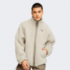 PUMA Бежева чоловіча куртка  Reversible Sherpa Jacket 626472/87 L - зображення 1