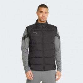 PUMA Чорна чоловіча куртка-жилет  teamLIGA Vest Jacket 657968/03 S