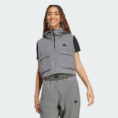 Adidas Сіра жіноча куртка-жилет  W CE VEST IW5225 XS - зображення 1