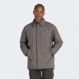 New Balance Темно-сіра чоловіча куртка  Jacket Coaches Jacket nblMJ43504ACK XXL