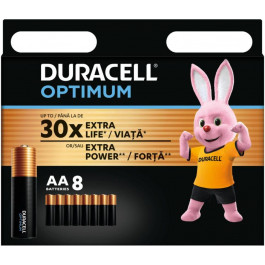   Duracell Optimum AA 8шт/уп (5014726, 5015601)