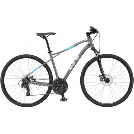   GT Bicycles Transeo Comp 28" 2023 / рама 38см gloss wet cement w/battleship gray&aqua