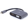 Cablexpert A-USB3C-HDMIVGA-01 - зображення 1